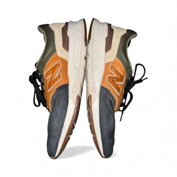 New Balance 997H leather sneakers men size 8 - Picture 3 of 10